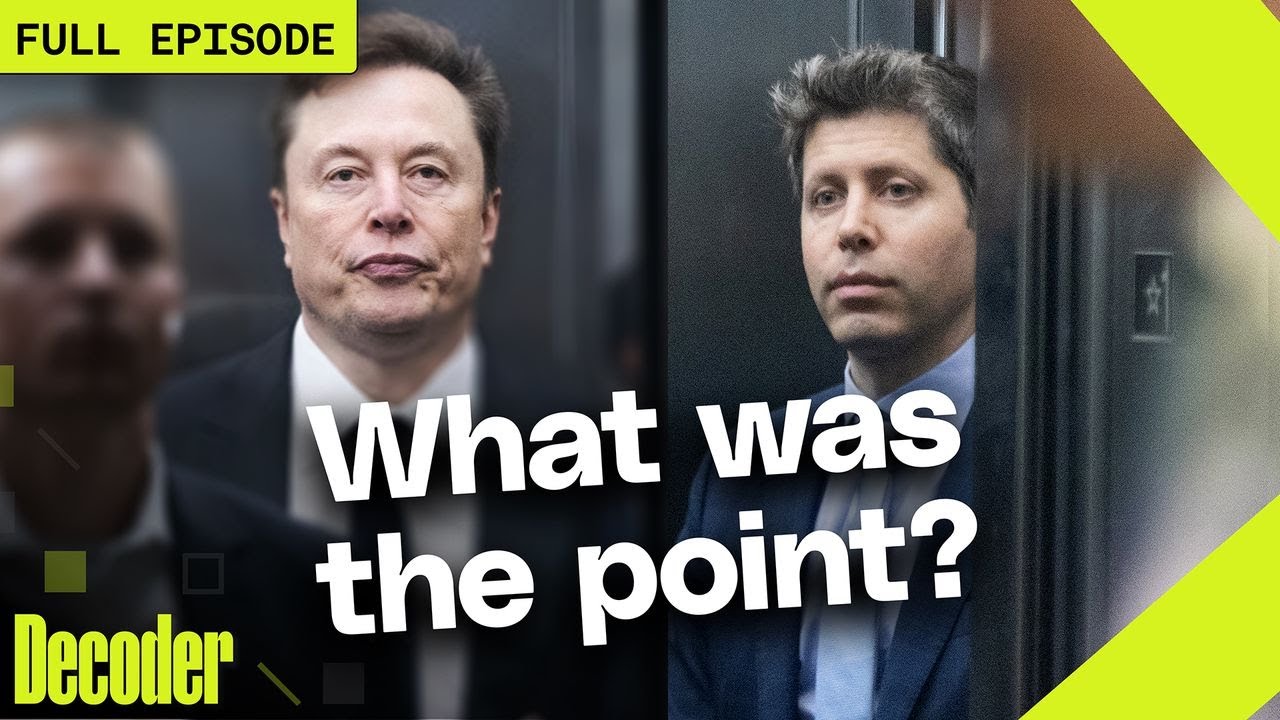 Musk v Altman: Much ado about nothing