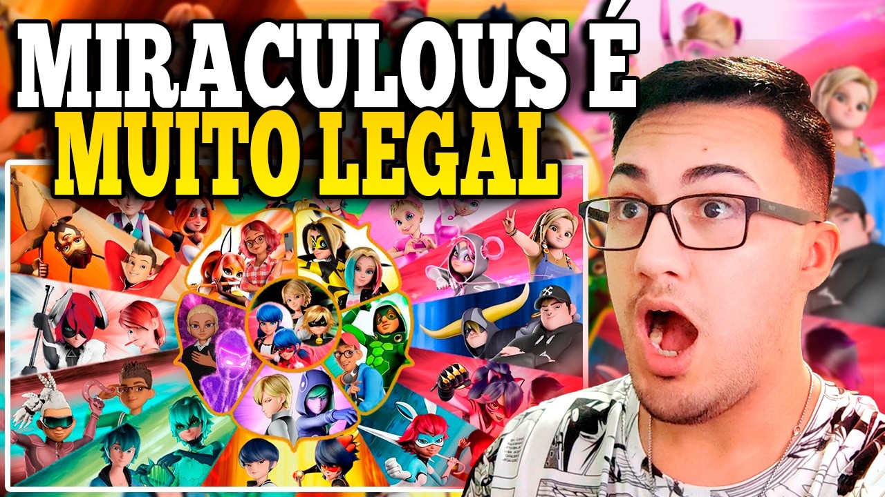 REACT TODOS os Miraculous & Kwamis Chineses! (2025)