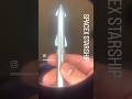 SpaceX Starship 3dprinted prototype pen #shorts #space #3dprinted