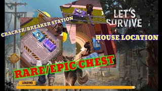 LET'S SURVIVE:House location/i've  got RARE/EPIC CHEST using  DRONE/The Cracker station screenshot 4