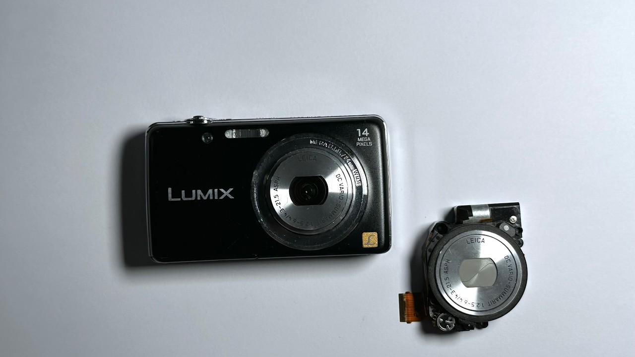 Panasonic Lumix FS40 Lens Replacement - YouTube