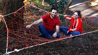 HOW TO MAKE a SPIDER WEB net
