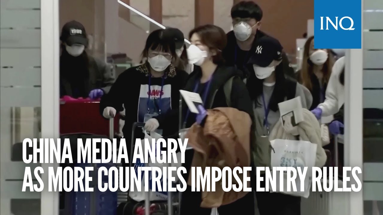 China media angry as more countries impose entry rules - YouTube