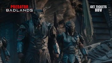 Predator: Badlands [2025] - Yautjas Guards Screen Time 