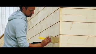 Priming A Log House | Music Montage | First Movable Log House
