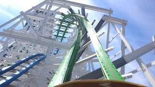 Twisted Colossus POV Six Flags Magic Mountain