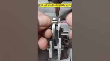 DC head wire bonding technology #automaticsolderingmachine #solderingmachine #automatic