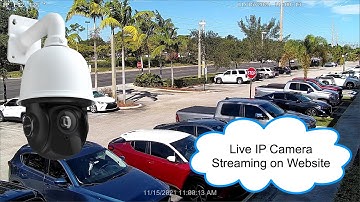 Live IP Camera Streaming to Website