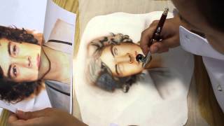 Kricky Cakes Decoration 1 Direction Fondant Portre Werk Video