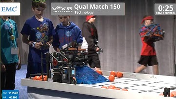 VEX Worlds 2016 - VEXIQ Elementary School - Technology - Qual 150 (11552B 6210E) 118