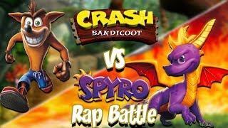 Crash Bandicoot Vs. Spyro the Dragon RAP BATTLE