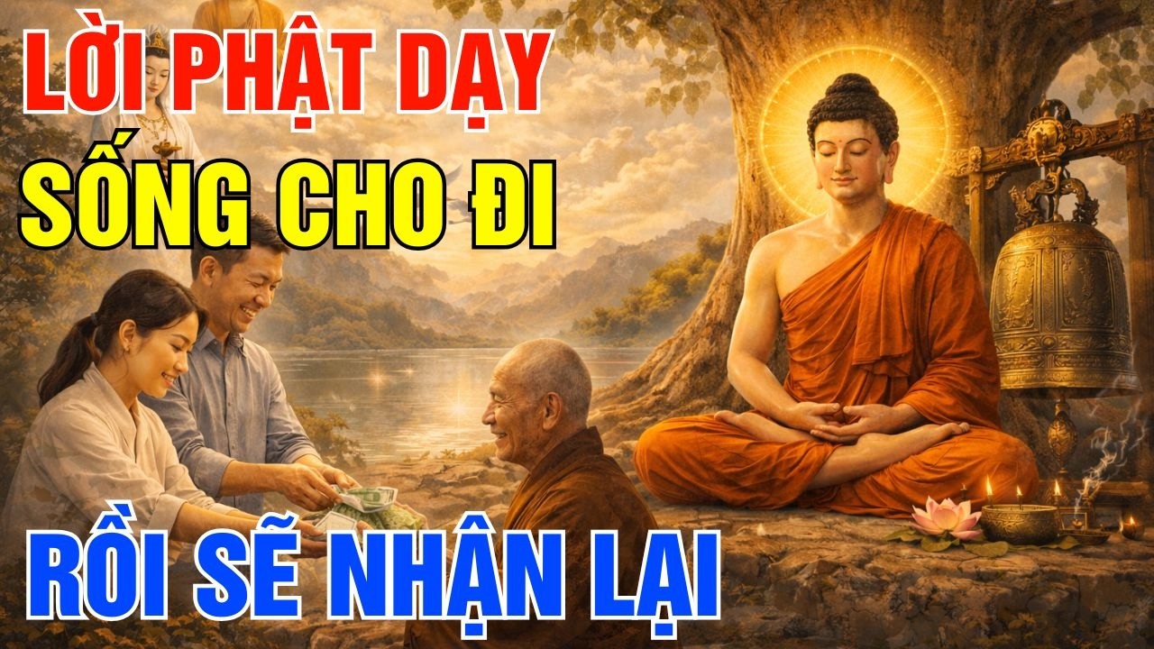 Lời Phật Dạy- Sống Cho Đi Rồi Sẽ Nhận Lại Càng Buông Bỏ Càng Được Nhiều Hơn !| Nương Tựa Bình An