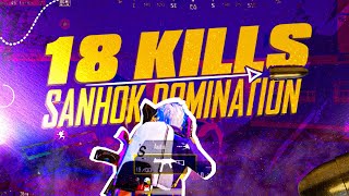 9 SOLO Kills in Tournament! 🤯 Sky Esports Streamers Showdown Sanhok Highlights | Domination!