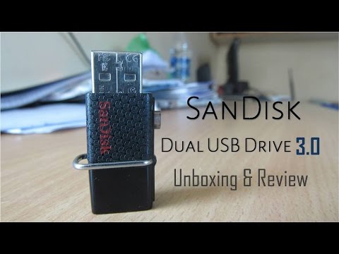 Sandisk USB OTG Pendrive 16 GB 3.0 | Unboxing | Speed Test | Demo | Review