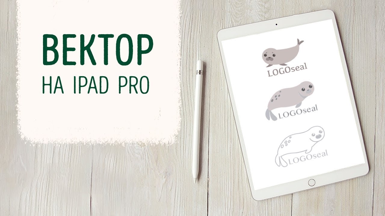 Робота з вектором на Ipad pro