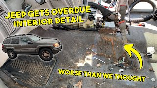 Wj Gets Much-Needed Interior Detail Deep Clean