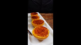 Orange Brulee 🍊🍰 #Shorts #Asmr #Recipe