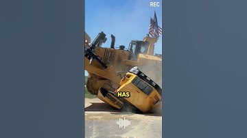 D9 Armored Bulldozer: The Ultimate Urban Combat Tool #mechanical #technology #invention  #knowledge