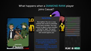 What Happens When A Diamond Ranked Player Joins Classic Mode? (Bloxston Mystery #31)