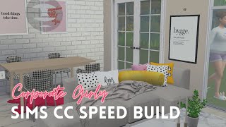 Corporate Girly | Sims 4 CC Speed Build | Sims Speed Build Corporate Girly | Sims 4 CC Speed Build | Sims Speed Build