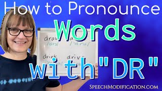 How to Pronounce Draw, Drew, Drive, Drink: Words Starting with DR