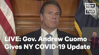 NY Gov. Andrew Cuomo Holds a Press Conference | LIVE | NowThis