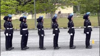 Pertandingan kawad kaki 2022 - kadet polis