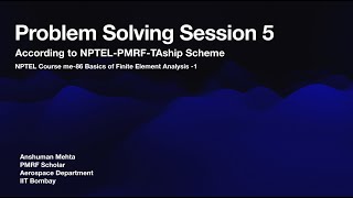 Problem Solving Session  5