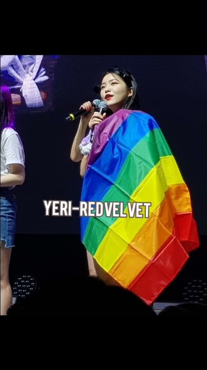 kpop idols suppoting🏳️‍🌈 lgbtq community #shorts #shorts lgbtq #yeri #jk #bp #hwasa