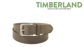 Timberland Oiled Leather Belt For Men