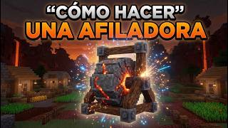 COMO HACER UNA AFILADORA EN MINECRAFT