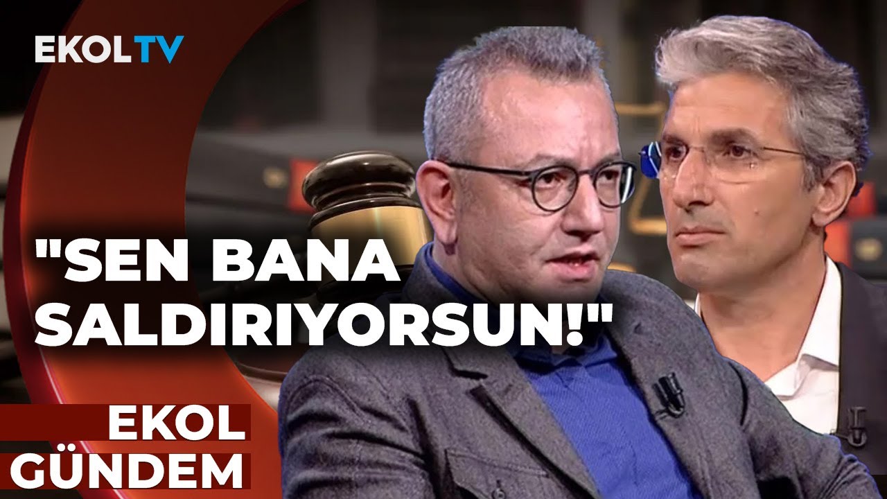 "Sen Bana Saldırıyorsun!" Nedim Şener Ve Ruşen Gültekin Arasında Canlı Yayında Gerilim!