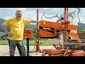 Slovenian woodworking factory  woodmizer lt20b sawmill