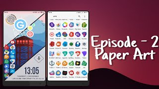 Nova Launcher Paperart Setup All Links In Description Below