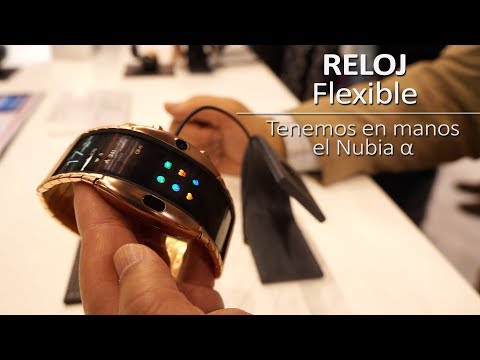 El reloj flexible de Nubia ¿Qué os parece?