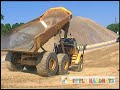 Bulldozers Put Topsoil On A Highway Embankment from Road Construction Ahead 2