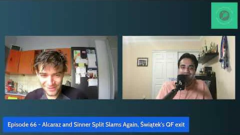 Alcaraz and Sinner Split Slams Again, Swiatek's QF Exit