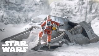 Star Wars Black Series Snowspeeder und Dak Ralter Figur