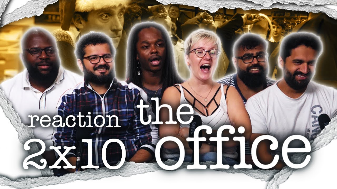 The Office 2x10 Christmas Party Group Reaction YouTube