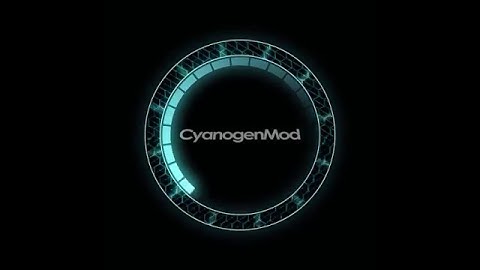 Boot Animation Preview: CyanogenMod 10 (480)