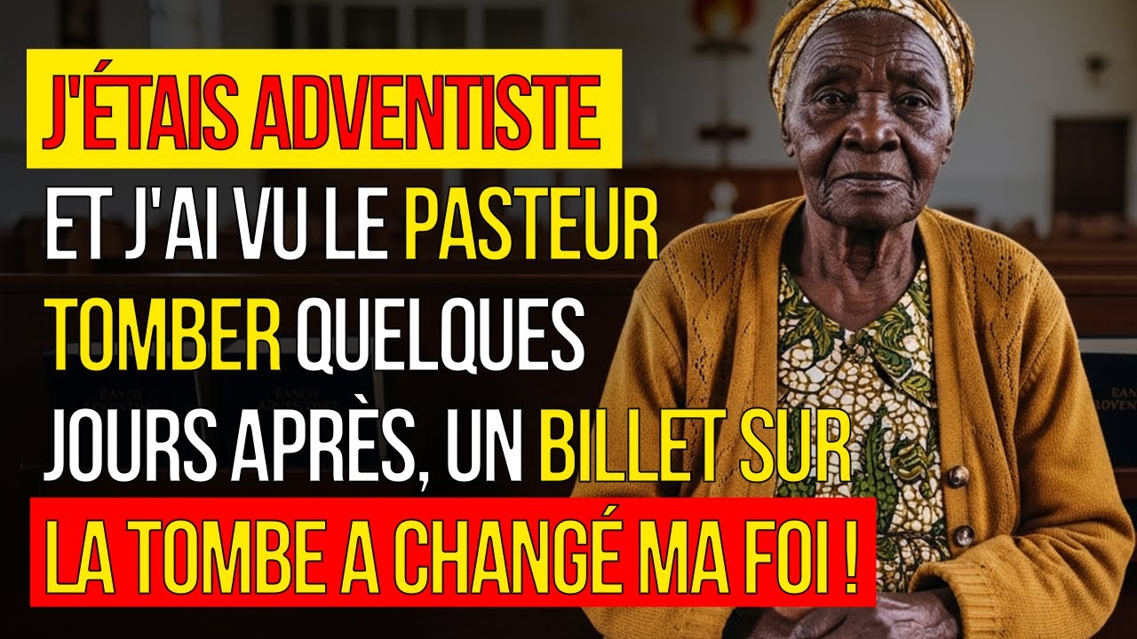HISTOIRE VRAIE : Adventiste, j’ai vu le pasteur tomber; puis un billet sur sa tombe a changé ma foi.