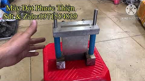 Chày Cối Đột, Khuôn Đột, Mũi Đột Lỗ Thủy Lực