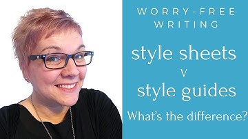 Style sheets v style guides: what