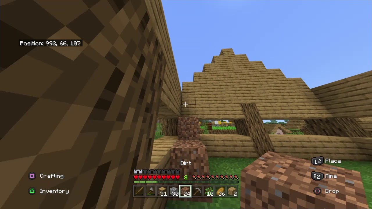 Minecraft Lets play 2 : Finishing The House!!! - YouTube