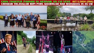 Oct 5 Zing: Var sakhan ih SSPC 3 Lumte khua ah an lut. Chinram Thlanglam Mipi Khawruahhar in an Um.