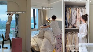 immersive cleaning| wardrobe  Organization 💫 | Lazy Girl Closet Reset & Healing Neat Vibes 🌸✨ screenshot 5
