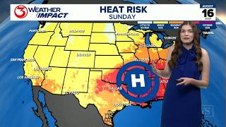 Heading into a very hot week