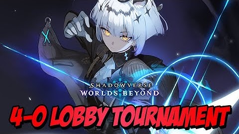 LOBBYTOERNOOI 4-0 WIN - INFINITY EVOLVED SWORDCRAFT MIDRANGE [23 AUGUSTUS 2025] - Shadowverse WB
