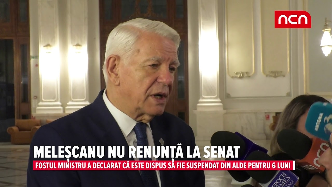 MELESCANU NU RENUNTA LA SENAT romania currency