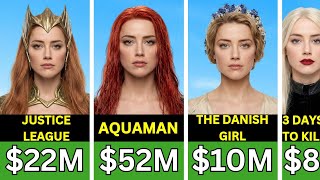 Amber Heard s Paycheck for Every Movie She s Ever Made Hit or Flop